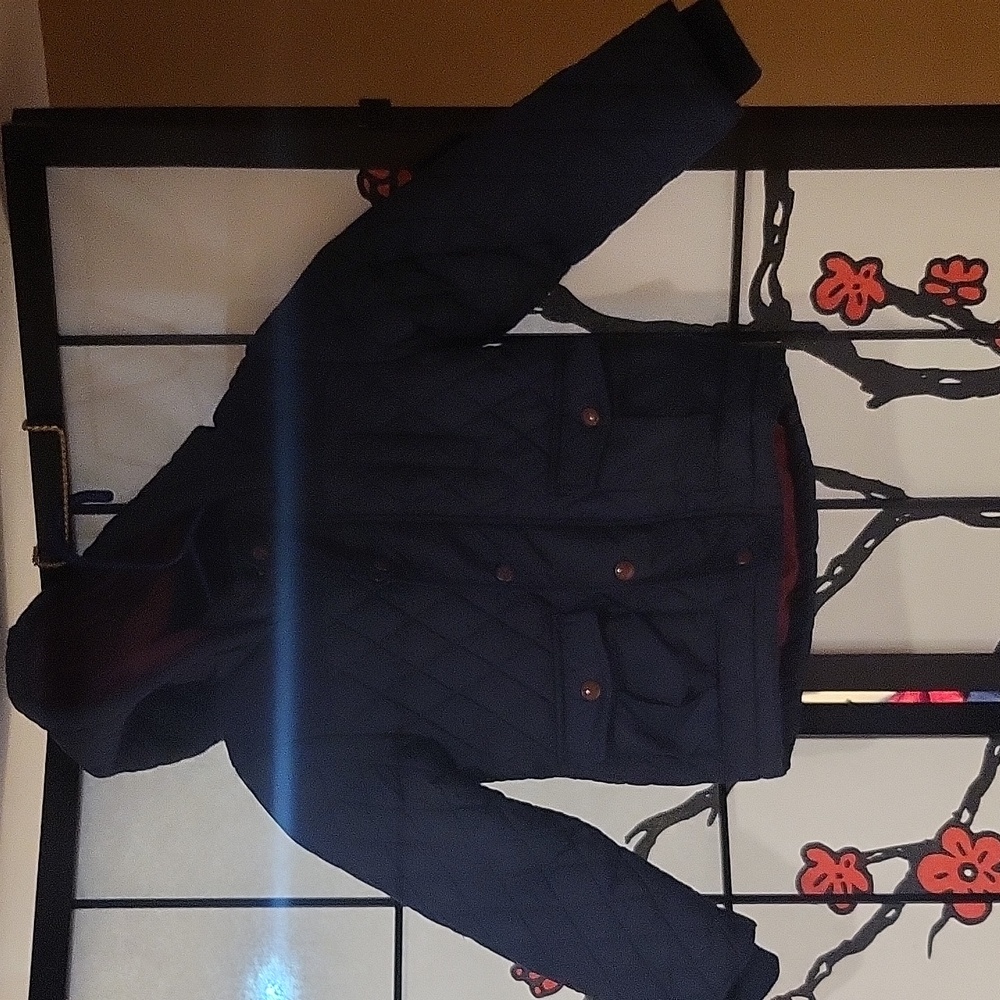 Navy blue boys Fall/winter coat